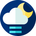 cloud,weather,moon,night,mist,forecast,fog,foggy,haze,foggy night